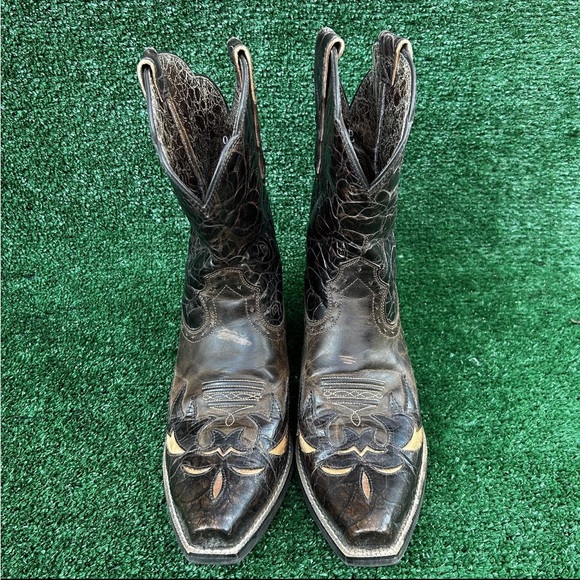 Ariat Brown Heeled Boots - Picture 2 of 10